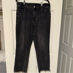 Express Charcoal Denim Pants 10